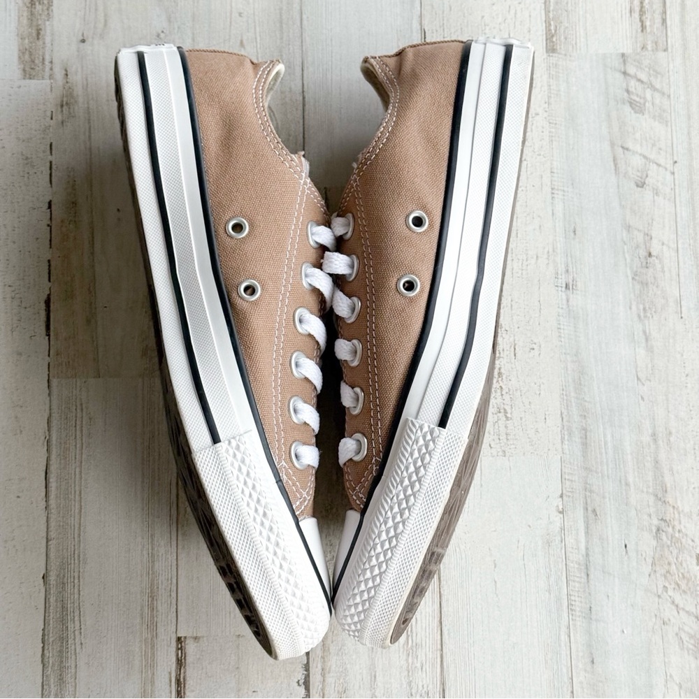 Converse Chuck Taylor All Star Low Top Hot Tea Tan Sneakers Men 5 / Women 7 - Picture 6 of 15